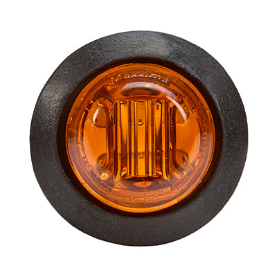 3/4" Round P2/P3/PC2 Clearance Marker Amber