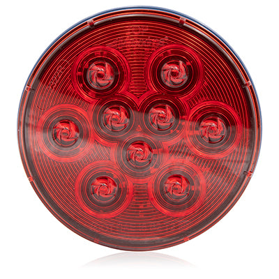 Lightning 4" Round Red Stop/Tail/Turn