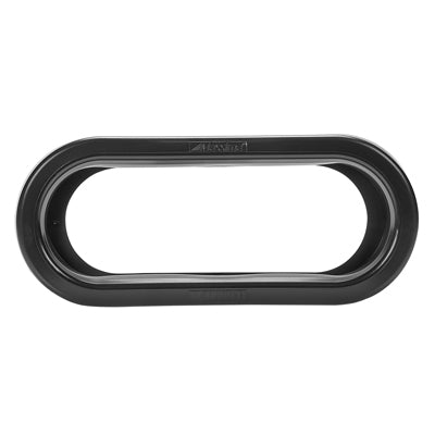 Oval Black Vinyl Grommet