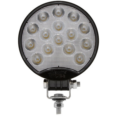 Round 15 LED Work Light, 800 Lumens, 12/24VDC